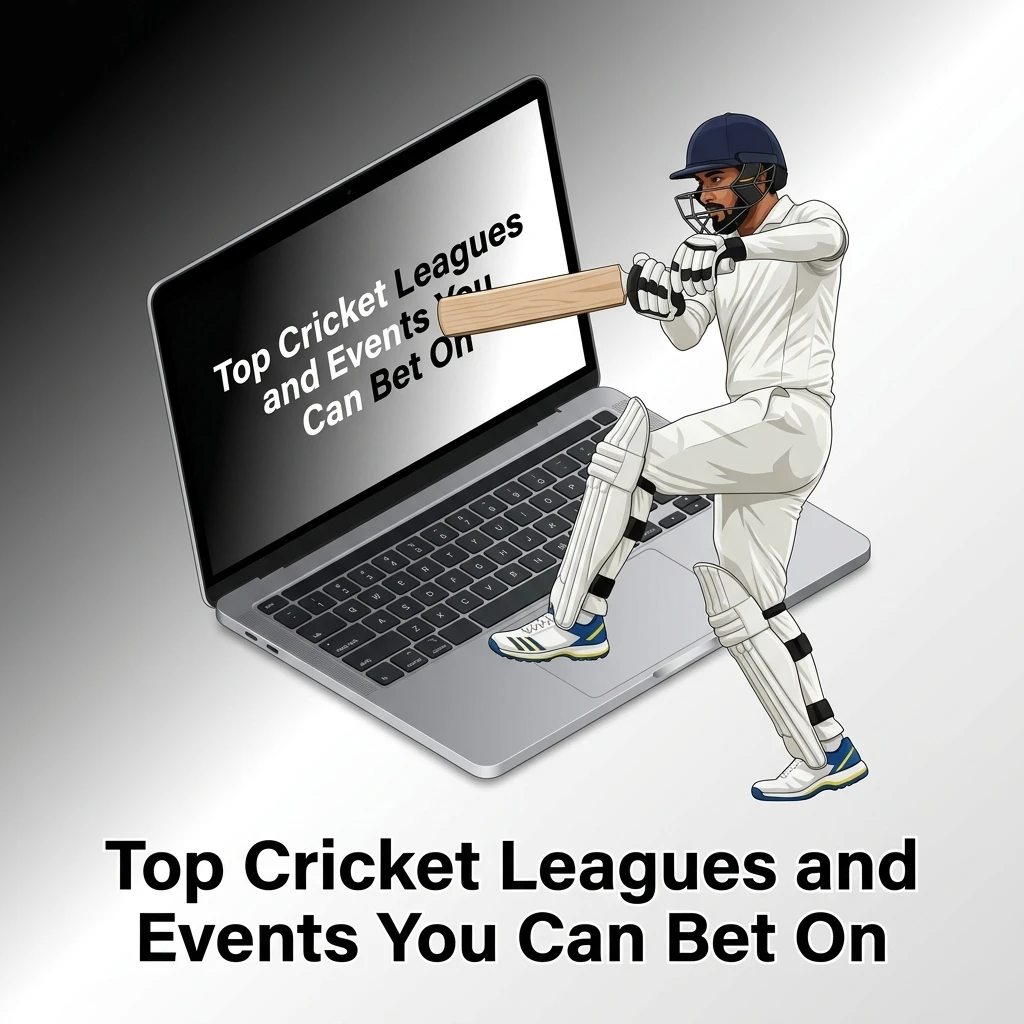 Top cricket leagues and events for betting including ICC World Cup, IPL, Ashes, PSL, BBL and more global tournaments