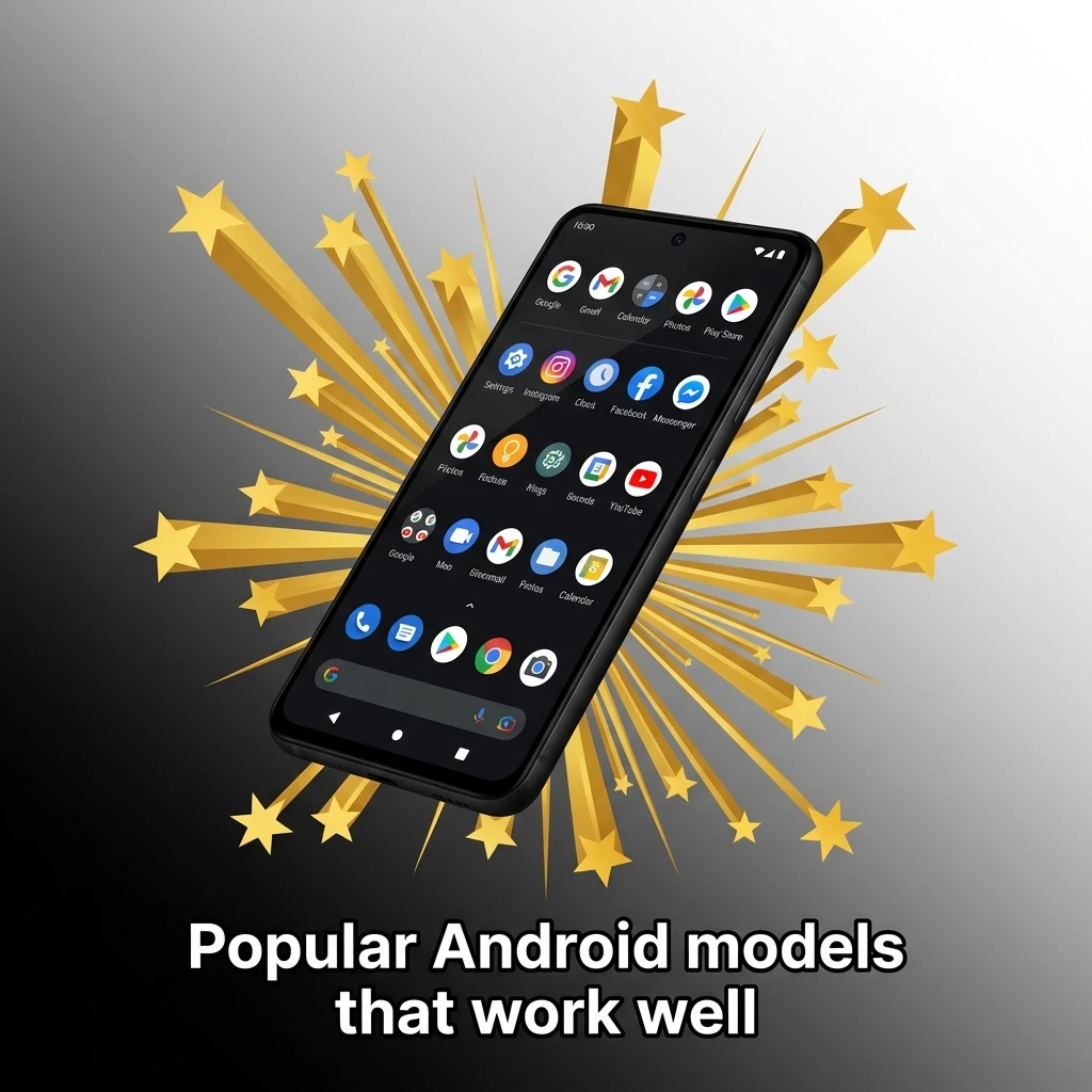 Popular Android models compatible with apps in Bangladesh including Tecno, Infinix, Samsung, Xiaomi, OPPO and Nokia devices