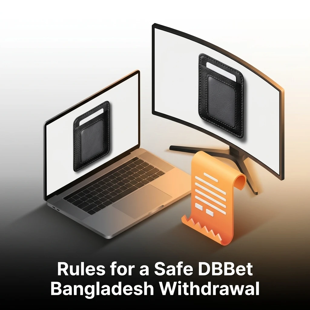 DBBet Bangladesh withdrawal rules covering KYC verification, same-name payments, bonus wagering, and transaction limits
