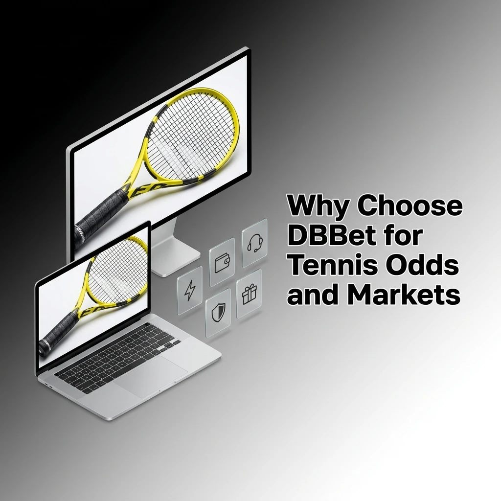 DBBet tennis betting platform offering wide markets, live odds, BDT